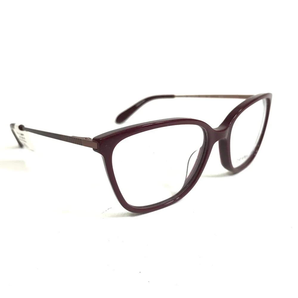Draper James Eyeglasses Frames DJ5000 604 MERLOT Red Purple Cat Eye 53-16-135